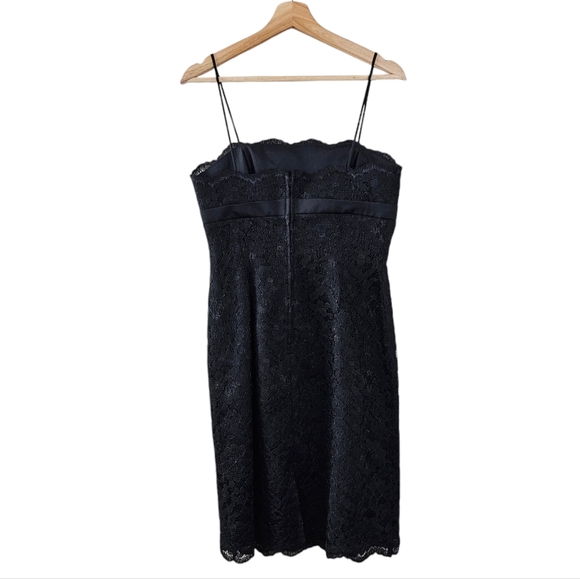 JS Collections Petite Black Lace Y2K Dress - Picture 3 of 5